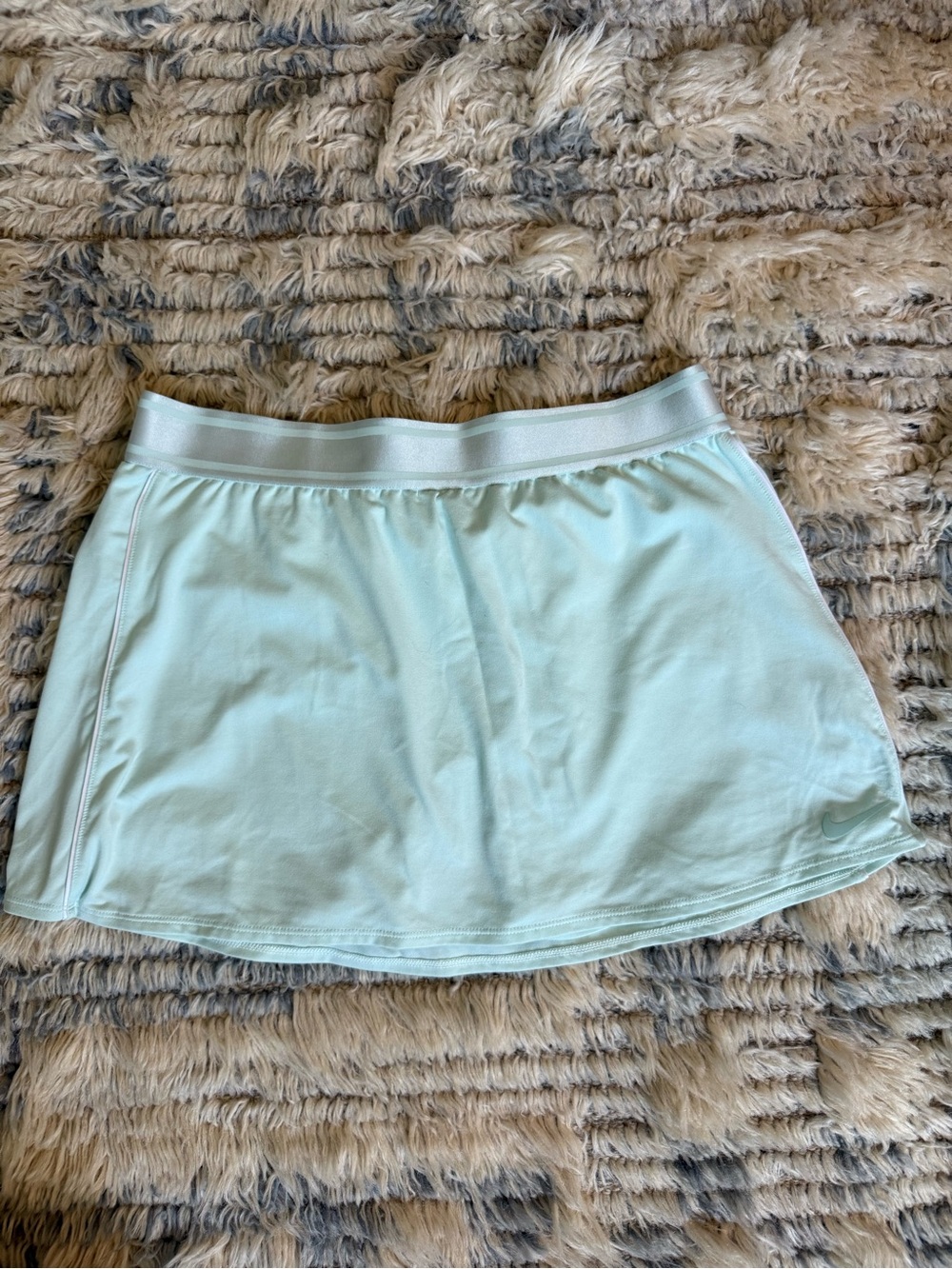 Light Mint Lined Athletic Skirt